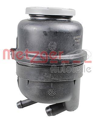 Vase d'expansion l'huile hydraulique, direction assistée METZGER 2140315